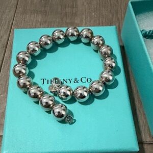 Tiffany & Co. Shimmering Silver Bead Bracelet